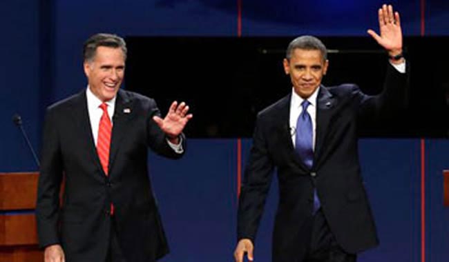 रोमनी और ओबामा