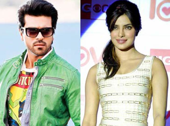 राम चरण तेजा और प्रियंका चोपड़ा