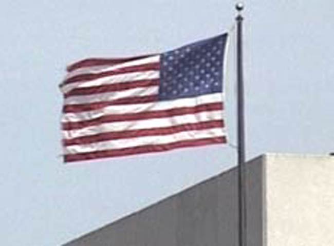 अमेरिका का राष्‍ट्रध्‍वज