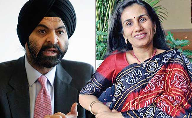 अजय बंगा और चंदा कोचर