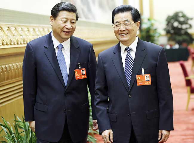 शी चिनफिंग और हू जिन्ताओ