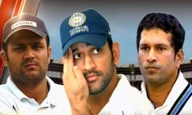 धोनी, सचिन, सहवाग