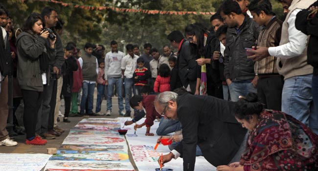 दिल्ली गैंगरेपः विरोध प्रदर्शन