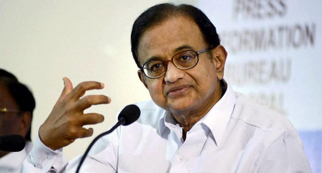 पी चिदंबरम