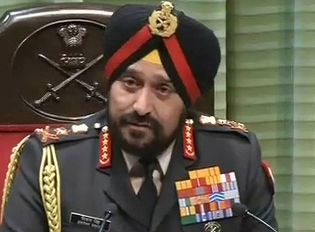 सेना प्रमुख जनरल बिक्रम सिंह