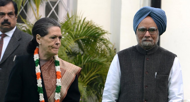 मनमोहन सिंह और सोनिया गांधी