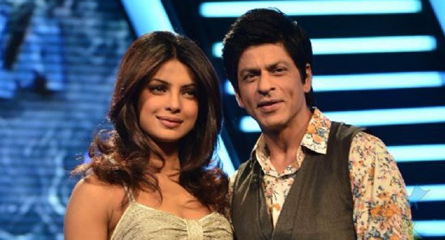 शाहरुख खान और प्रियंका चोपड़ा