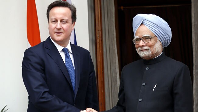 मनमोहन सिंह और डेविड कैमरॉन
