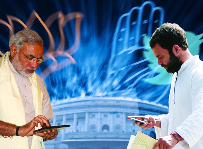 राहुल गांधह, नरेंद्र मोदी