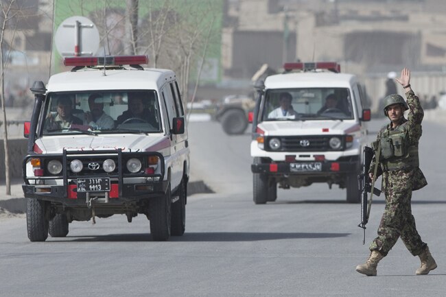 अफगानिस्तान में ब्लास्ट