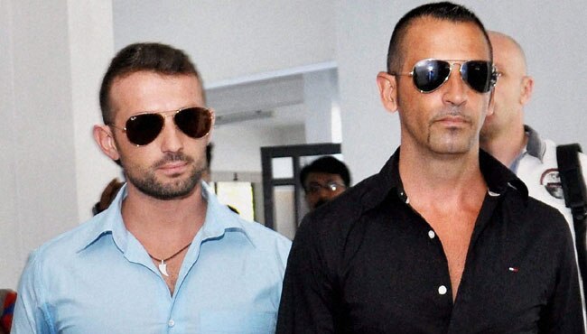 इटली के दोनों मरीन