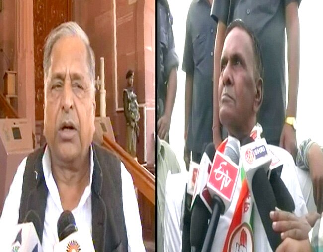 मुलायम सिंह यादव और बेनी प्रसाद वर्मा