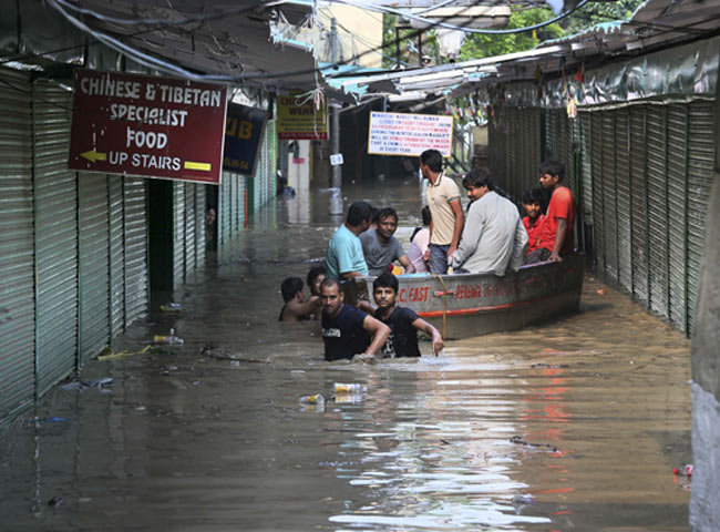 दिल्‍ली में बाढ़