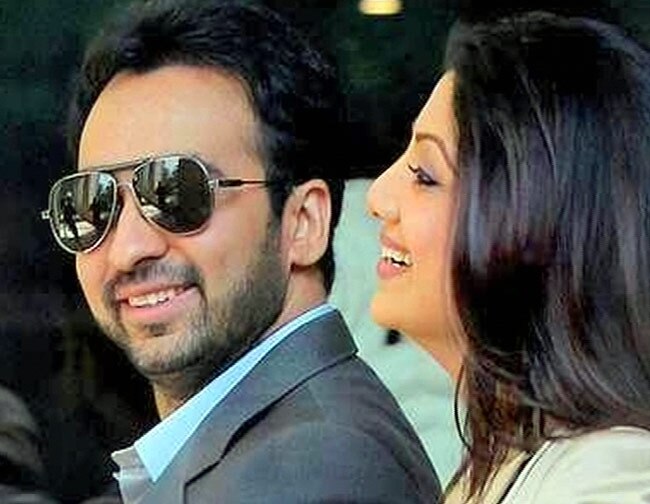 Raj Kundra and Shilpa Shetty