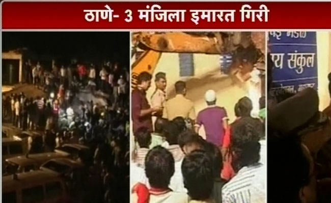 इमारत गिरी