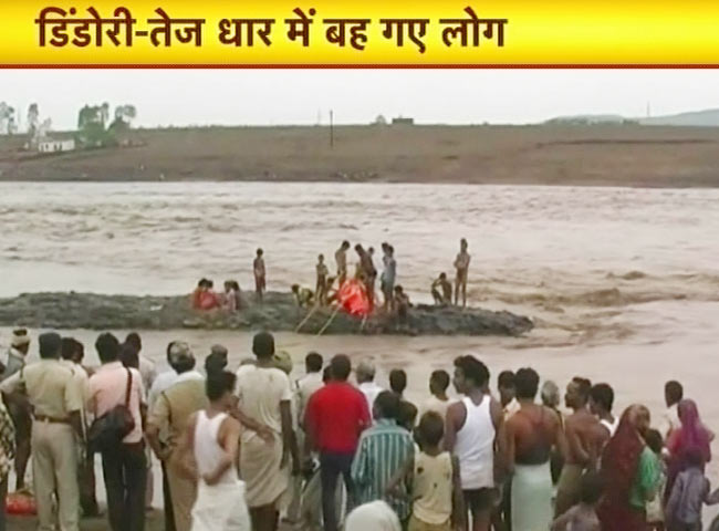 नर्मदा में उफान