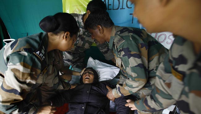 हेलीकॉप्टर दुर्घनटनाग्रस्त