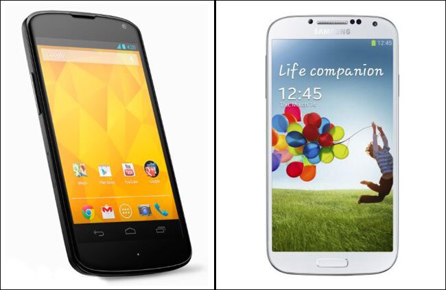 सैमसंग गैलेक्‍सी S4, गूगल नेक्‍सस