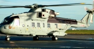 पंचायत चुनाव में हेलीकॉप्टर