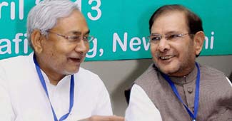 नीतीश कुमार और शरद यादव