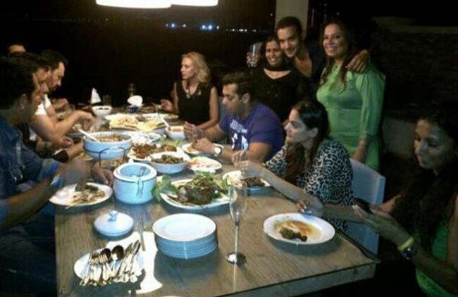 सलमान खान के साथ उलिया वंतुर