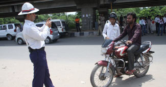 गुड़गांव ट्रैफिक पुलिस