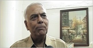 पूर्व वित्त मंत्री यशवंत सिन्हा