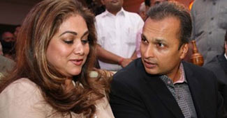 अनिल अंबानी और टीना अंबानी