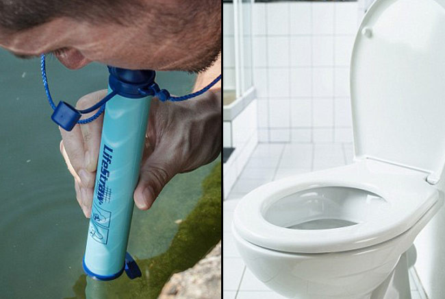 स्‍ट्रॉ वॉटर प्‍यूरीफायर