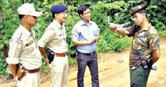 म्‍यांमार सेना ने की मणिपुर में घुसपैठ