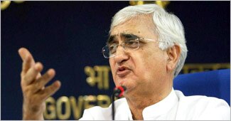 विदेश मंत्री सलमान खुर्शीद