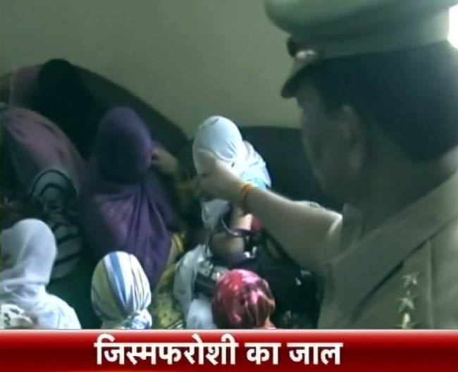 गाजियाबाद में सेक्‍स रैकेट का भांडाफोड़