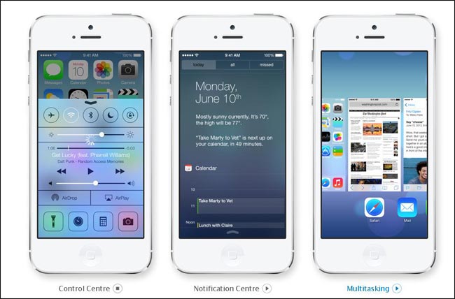एप्‍पल iOS 7