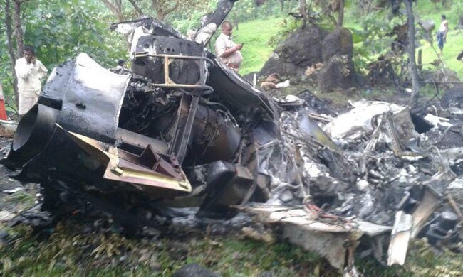 हेलीकॉप्टर क्रैश