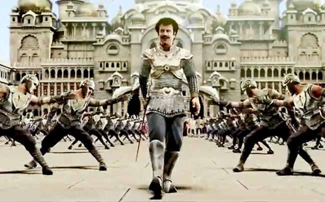 फिल्म 'कोचादेयान' में रजनीकांत बने सुपरहीरो