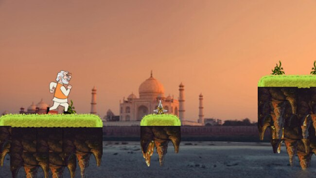 मोदी पर वीडियो गेम