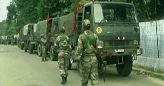 मुजफ्फरनगर में सेना