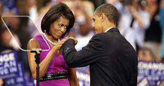 मिशेल के साथ बराक ओबामा