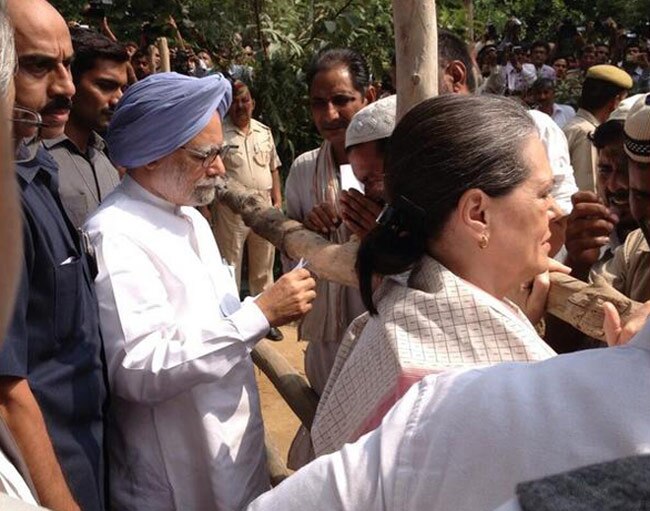 मुजफ्फरनगर में मनमोहन, सोनिया