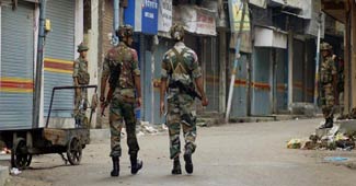 कर्फ्यू की फाइल फोटो