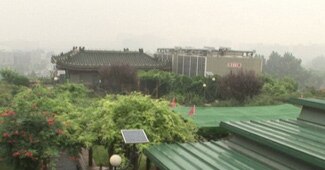 रूफ-टॉप गार्डनिंग का नमूना