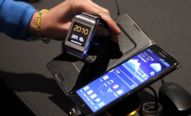 सैमसंग गैलेक्‍सी नोट 3 और गैलेक्‍सी गियर