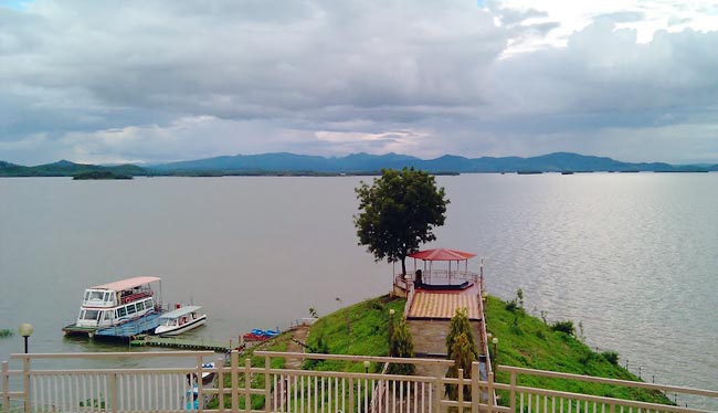 तवा रिसॉर्ट का एक विहंगम दृष्य