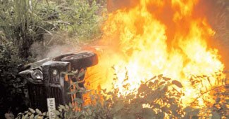 मुजफ्फरनगर में दंगों के दौरान आगजनी