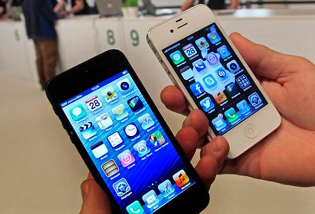 आईफोन 5s और 5c