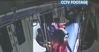 घटना की सीसीटीवी फुटेज से ली गई तस्वीर