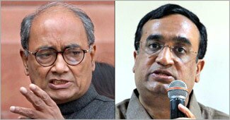 रतनगढ़ हादसे पर दिग्विजय, माकन के बेमेल बयान