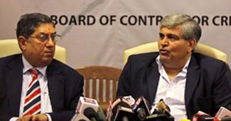 एन. श्रीनिवासन और शशांक मनोहर