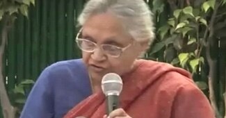 दिल्ली की सीएम शीला दीक्षित