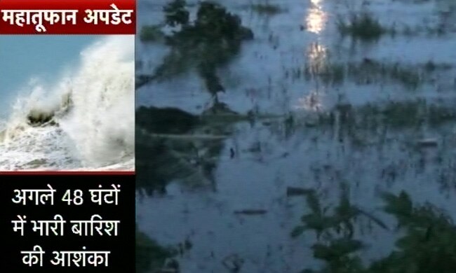 रात भर मची तबाही के बाद सुबह की तस्वीरें